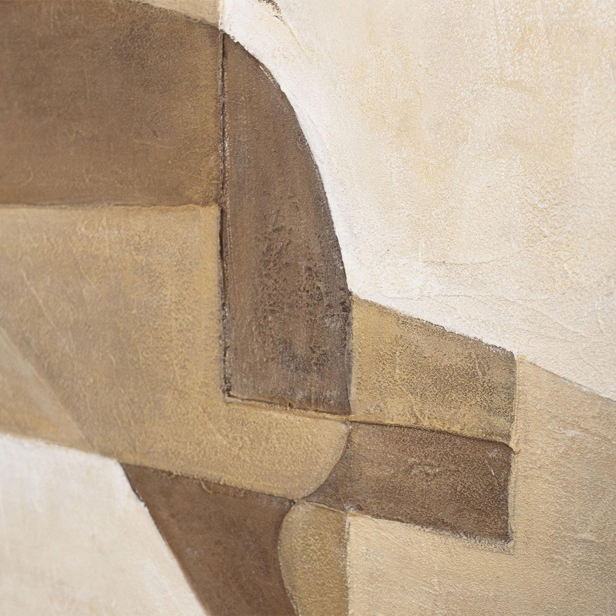 GEMÄLDE Abstrakte Zärtlichkeit Schattenfugenrahmen Grau 140x100 cm - Grau, Holz (140/100cm) - YS-art gallery