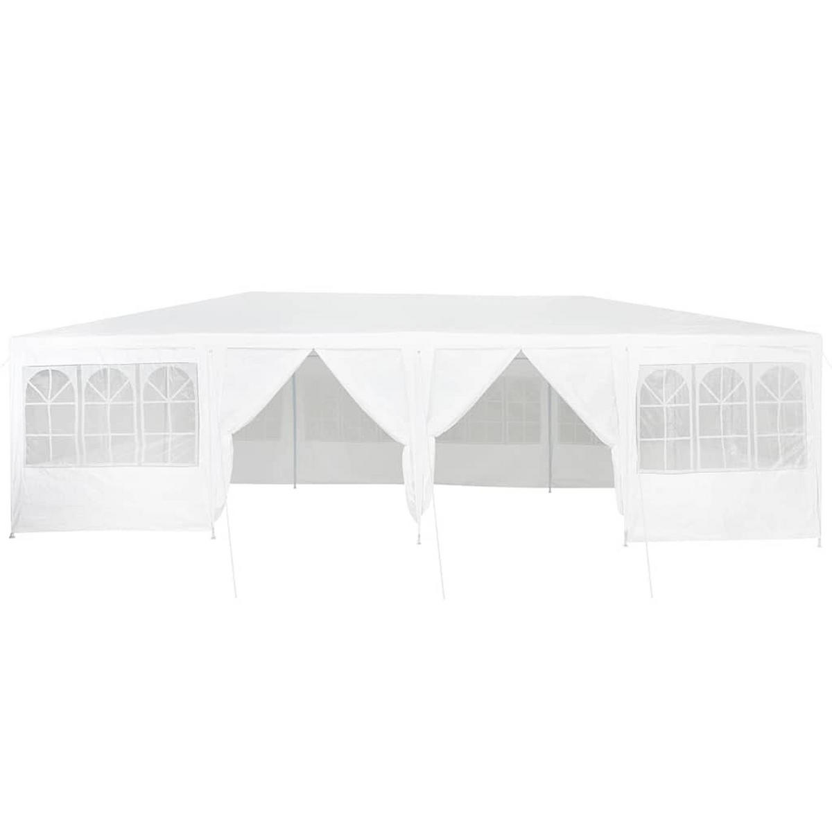 PARTY-ZELT Weiss 800/400/266 Cm Polyethylen - Weiß, Kunststoff (400/266/800cm) - vidaXL