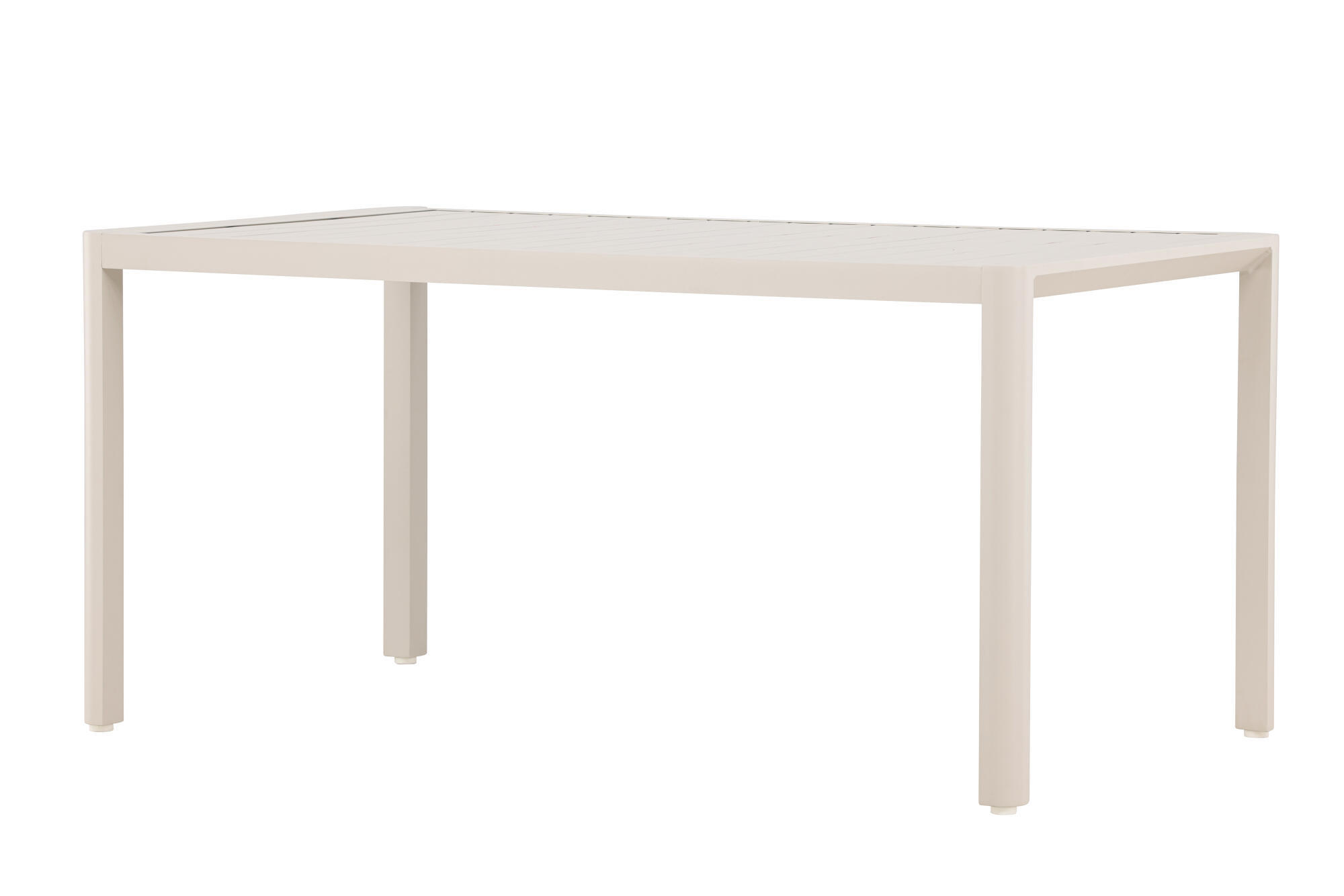 GARTENESSTISCH GIARDINI Beige 85x150x72 cm - Beige, Metall (150/85/72cm) - FURNLUX