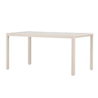 GARTENESSTISCH GIARDINI Beige 85x150x72 cm - Beige, Metall (150/85/72cm) - FURNLUX