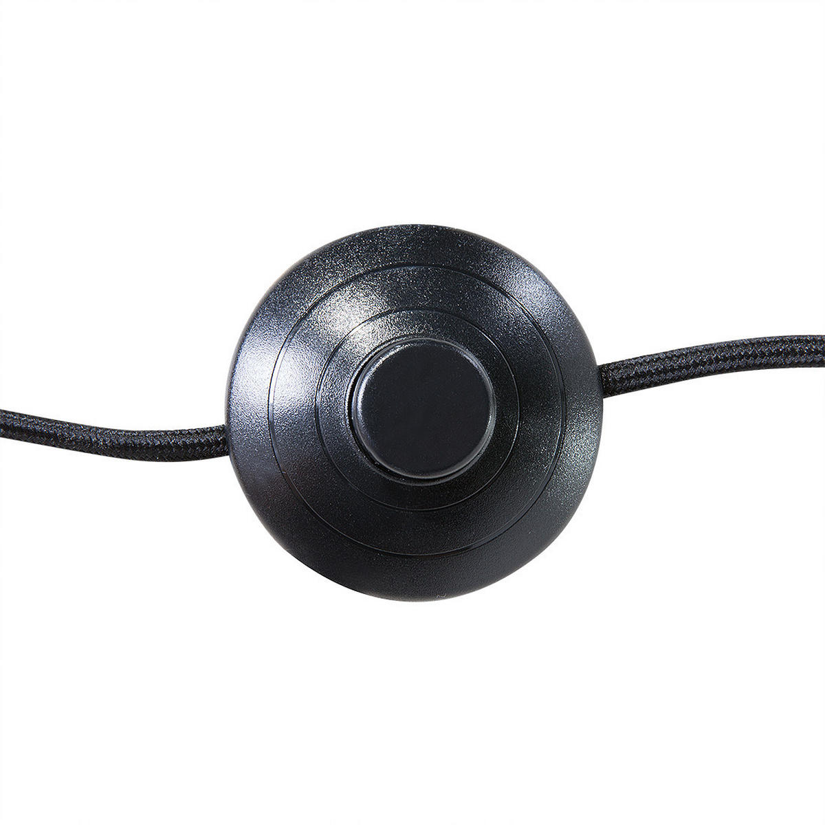 STEHLAMPE Thames 53/53/165 cm - Schwarz, Metall (53/53/165cm) - Beliani