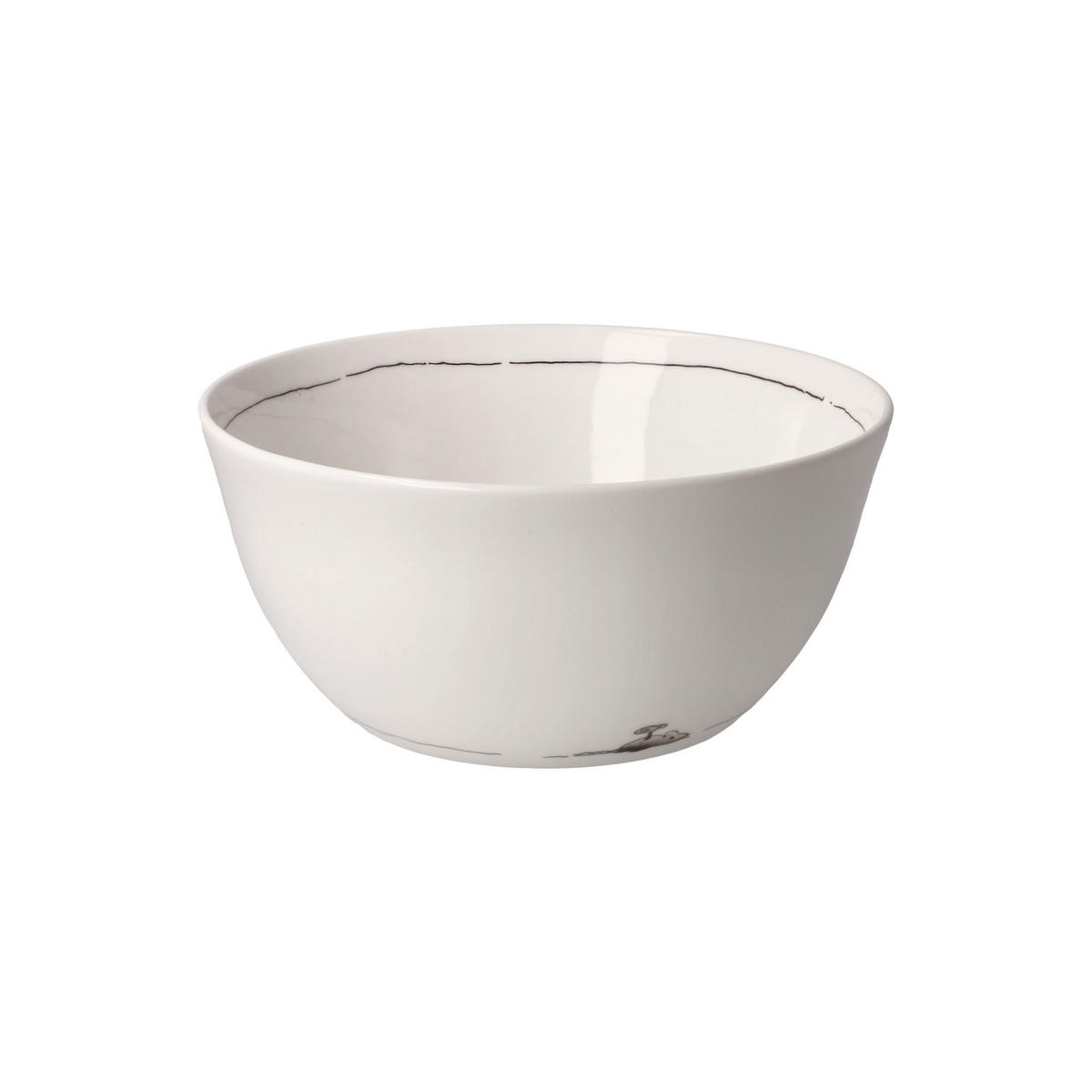 KÜNSTLERSCHALE Peter Schnellhardt - Mittagspäuschen, Fine Bone China, Bunt, 15 cm - Multicolor, Keramik (7cm) - Goebel
