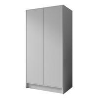 SCHRANK Weiß 100 ALA Ohne Spiegel Ohne Griffe - Weiß, Holzwerkstoff (102/200/51cm) - Sepro Meble