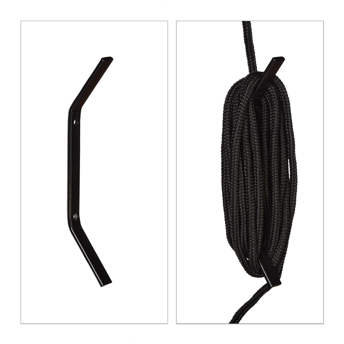 FAHRRADLIFT - Schwarz, Kunststoff/Metall (25/7.5/9cm) - Relaxdays