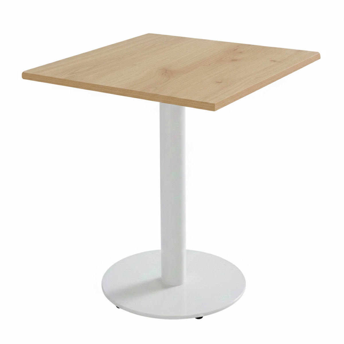 TISCHPLATTE quadratischer 60 cm, Hellholz - Eichefarben, Holzwerkstoff (60/60/2cm) - Oviala