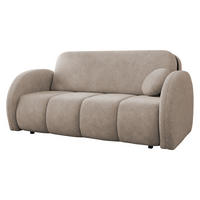 SCHLAFSOFA Viva Comfy IV - Schwarz/Naturfarben, Holz/Textil (172/85/103cm) - MIRJAN24