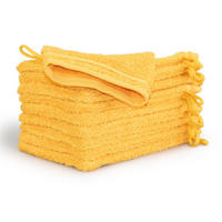 WASCHHANDSCHUHSET NEW CLASSIC 10-TLG - Goldfarben, Textil (15/20cm) - MÖVE