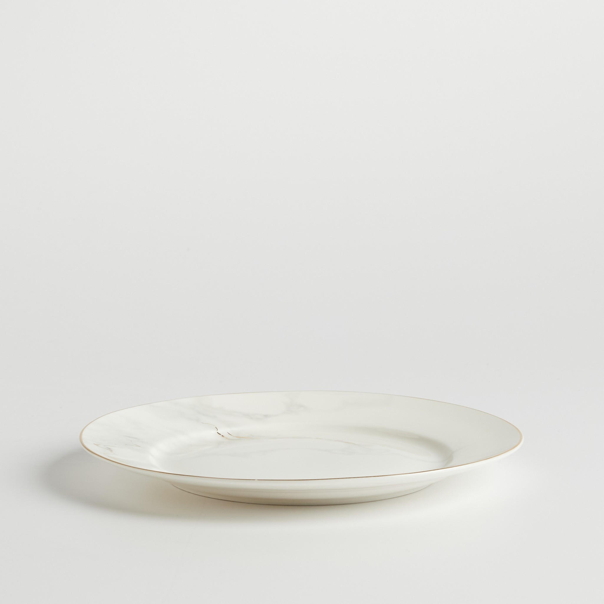 DESSERTTELLER Marberis - Weiß, Keramik (20.5cm) - home&you