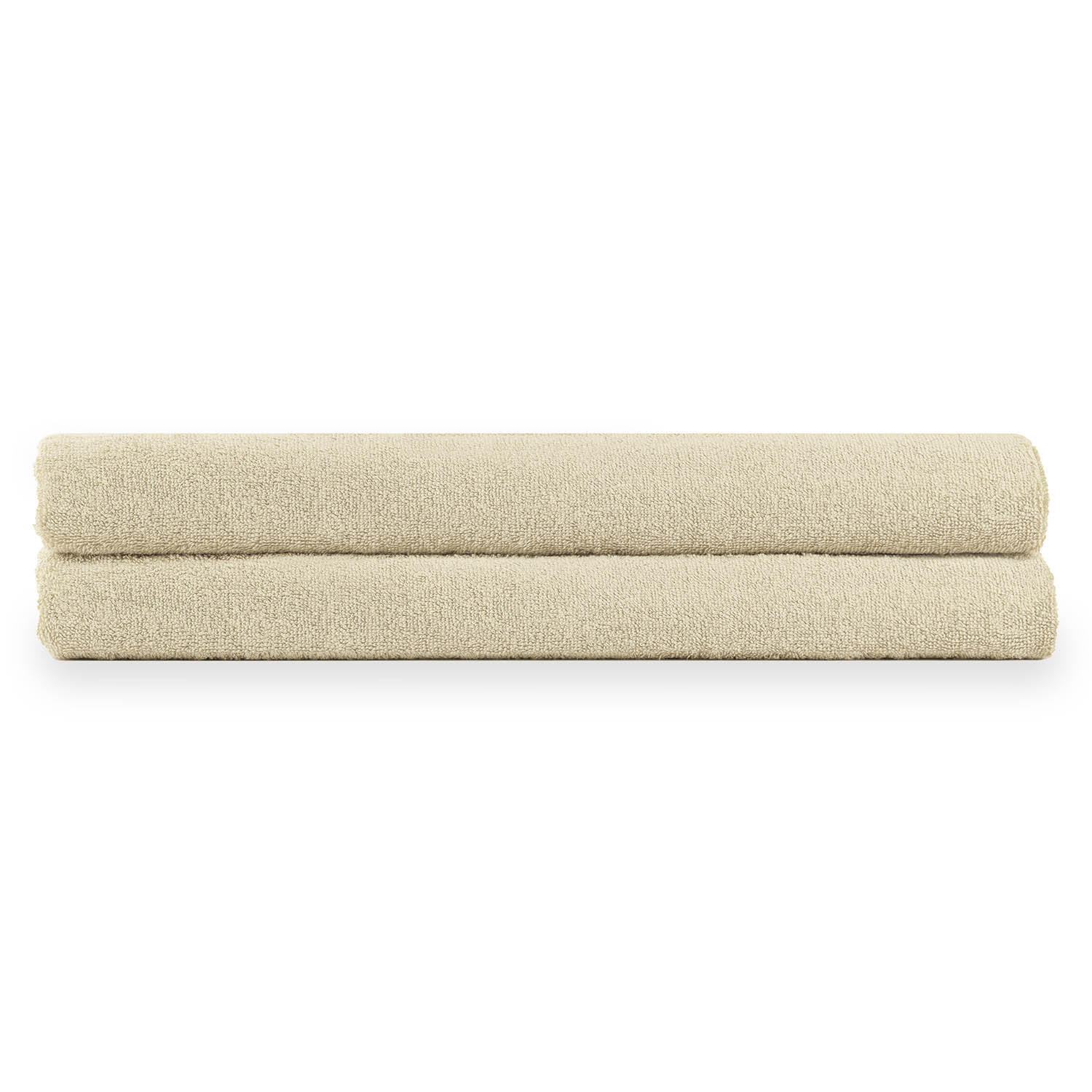 SAUNATUCH 2er-Set, 2x Saunatuch 80/200 cm, Sandfarben - Sandfarben, Textil (80/200cm) - Blumtal