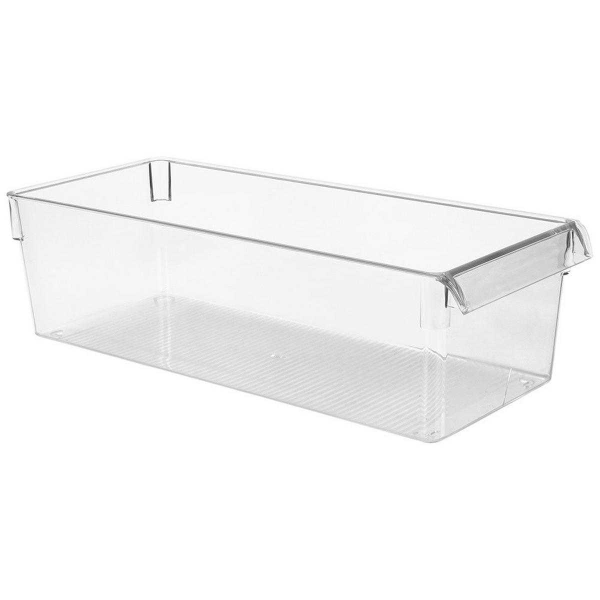 KÜHLSCHRANK-ORGANIZER 36x15x10 cm - Transparent, Kunststoff (36/10/15cm) - Excellent Houseware