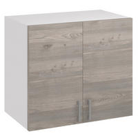 KÜCHENHÄNGESCHRANK G80 2D eiche nelson - Braun, Holzwerkstoff (80/60/31cm) - roe furniture