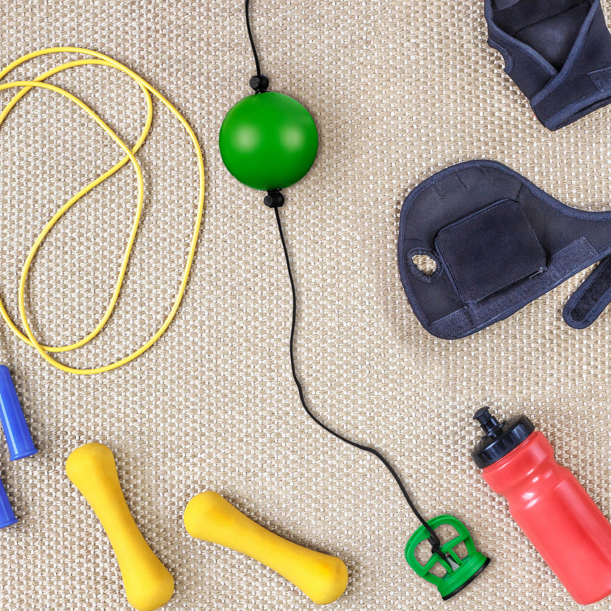 BOX-REFLEXBALL - Multicolor, Kunststoff (9/9cm) - Relaxdays