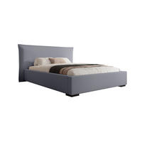 POLSTERBETT Amada In Pop - Grau, Holzwerkstoff/Textil (140/200cm) - Fun Möbel
