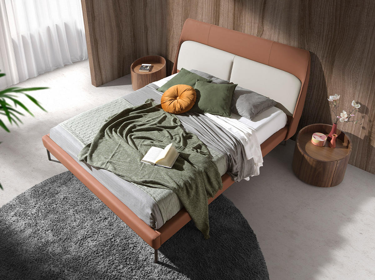 NACHTTISCH Walnuss Furnier - Nussbaumfarben, Holz (53/44/53cm) - ANGEL CERDA