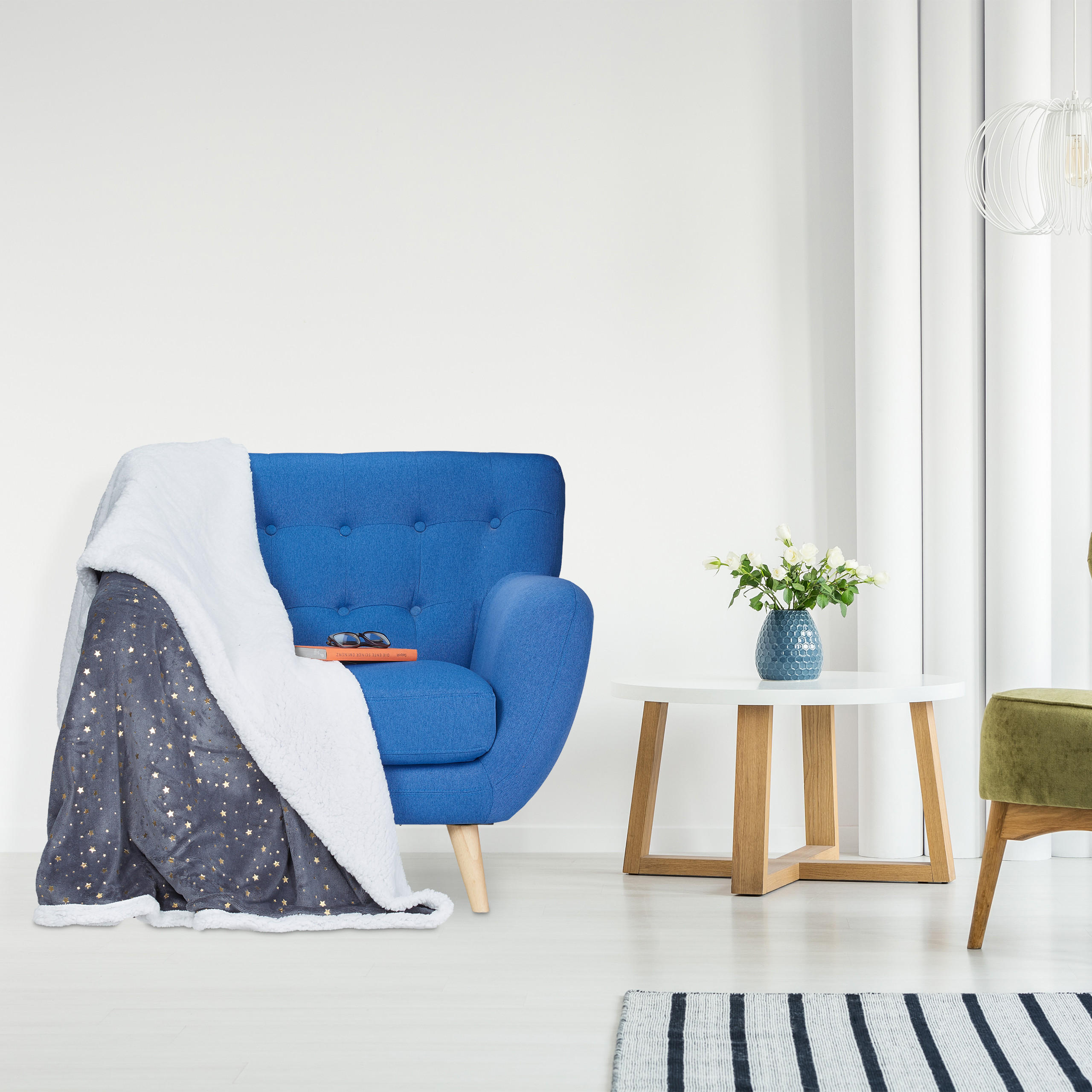 KUSCHELDECKE - Multicolor, Textil (150/200cm) - Relaxdays