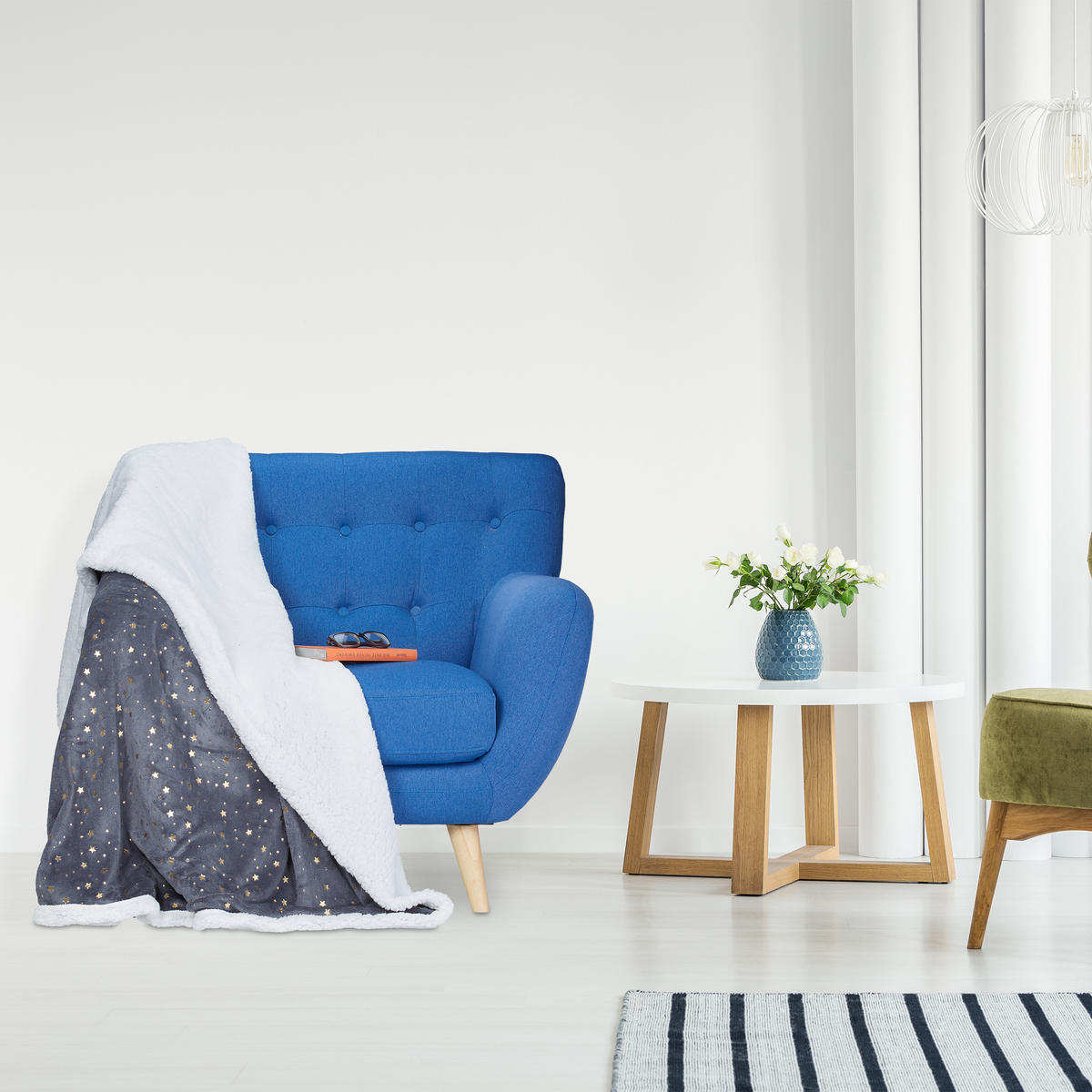 KUSCHELDECKE - Multicolor, Textil (150/200cm) - Relaxdays