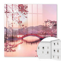 SCHLÜSSELBOX Weiß 30x30 cm – Türöffnung nach rechts - Springbrücke - Pink, Metall (30/30/5cm) - TULUP