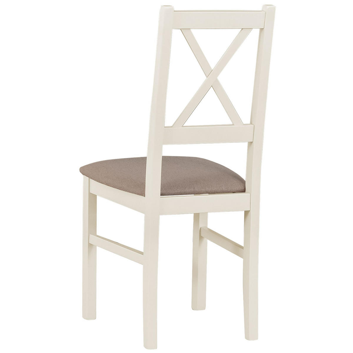 HOLZSTUHL Trunos Beige/Greige - Taupe/Beige, Holz/Textil (43/94/40cm) - Selsey