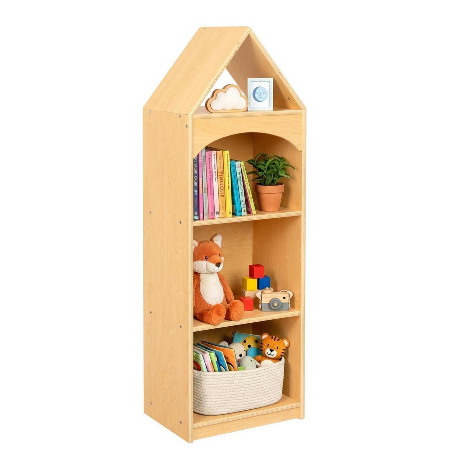 XXXLutz Kinderregal Braun 40x130x30 cm