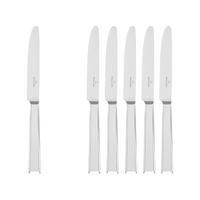 TAFELMESSER Victor silber 228 mm 6er Set - Silberfarben, Metall (23.5cm) - Villeroy & Boch