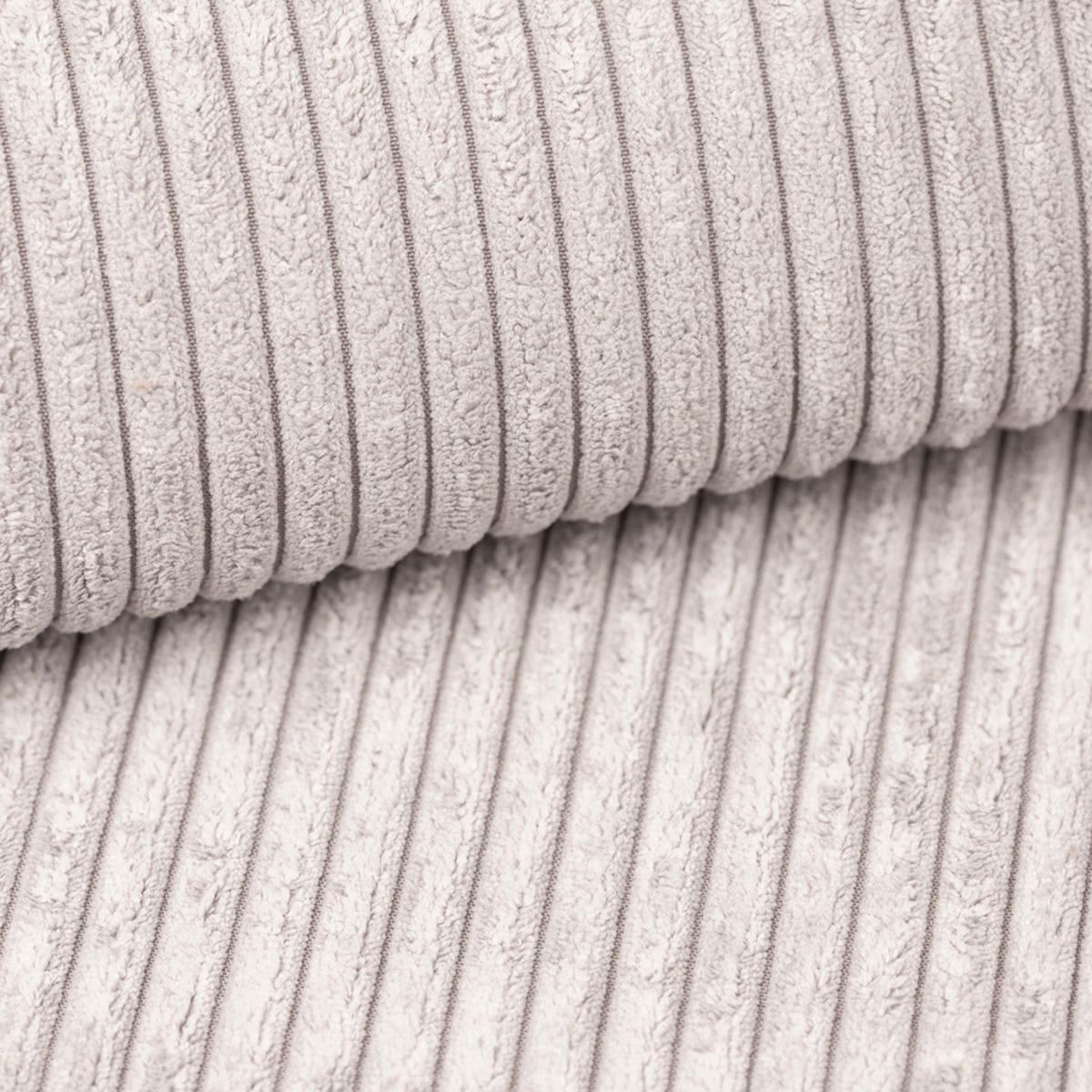 ECKSOFA Paris mit Schlaffunktion Cord - Beige, Textil (244/155cm) - Idohome