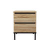 NACHTTISCH 40/35,5/49 cm - Beige, Holz (40/49/35.5cm) - Mobili Rebecca