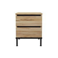 NACHTTISCH 40/35,5/49 cm - Beige, Holz (40/49/35.5cm) - Mobili Rebecca