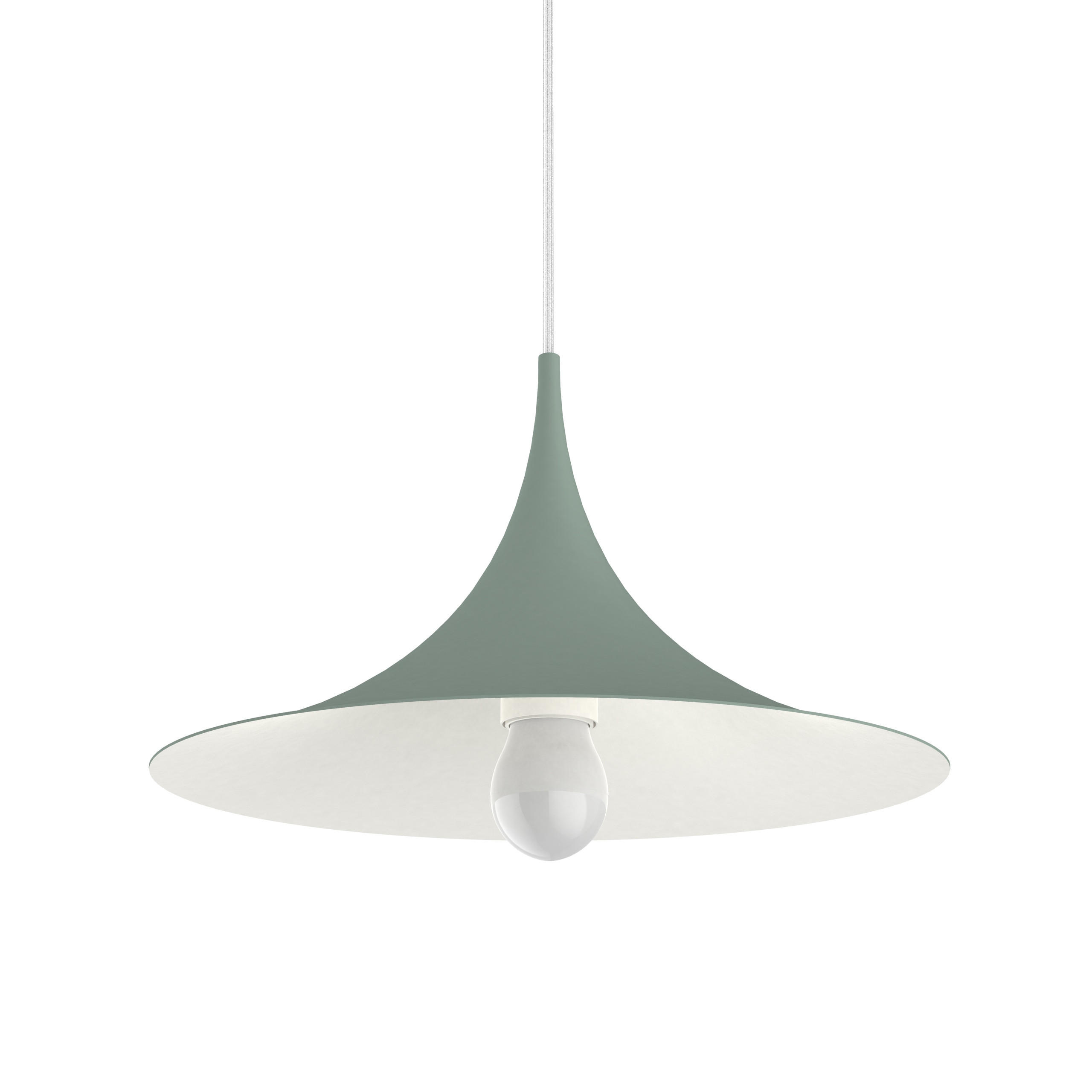 HÄNGELEUCHTE - Grün, Metall (33/33/16cm) - Lumicom