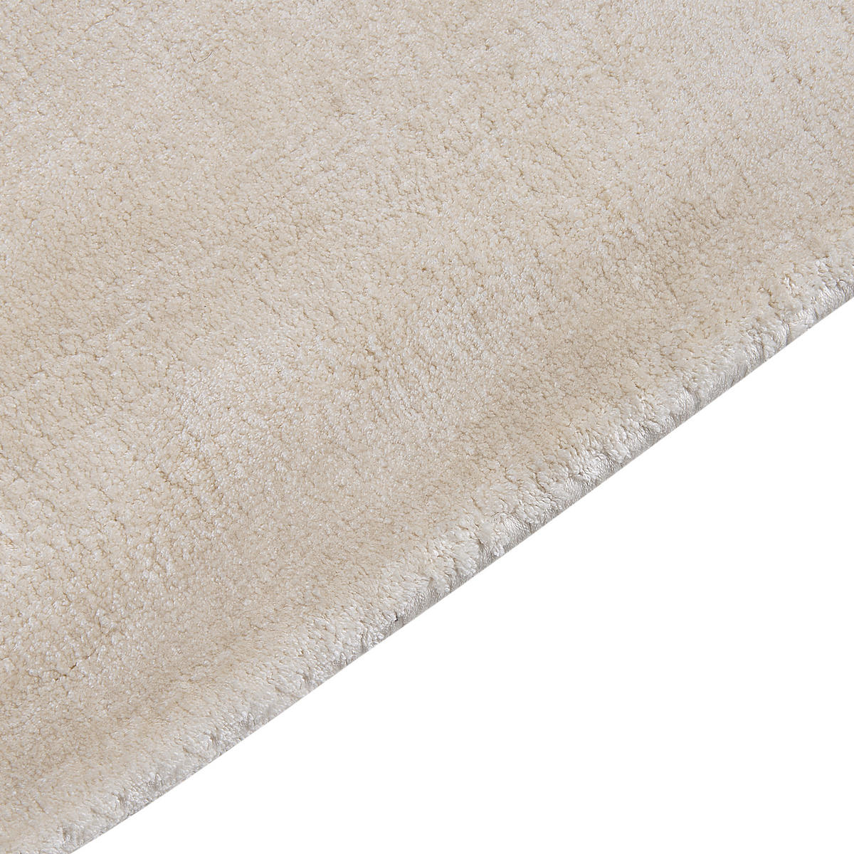 KURZFLOR-TEPPICH Gesi II 200/140 cm - Beige, Naturmaterialien (140/200cm) - Beliani