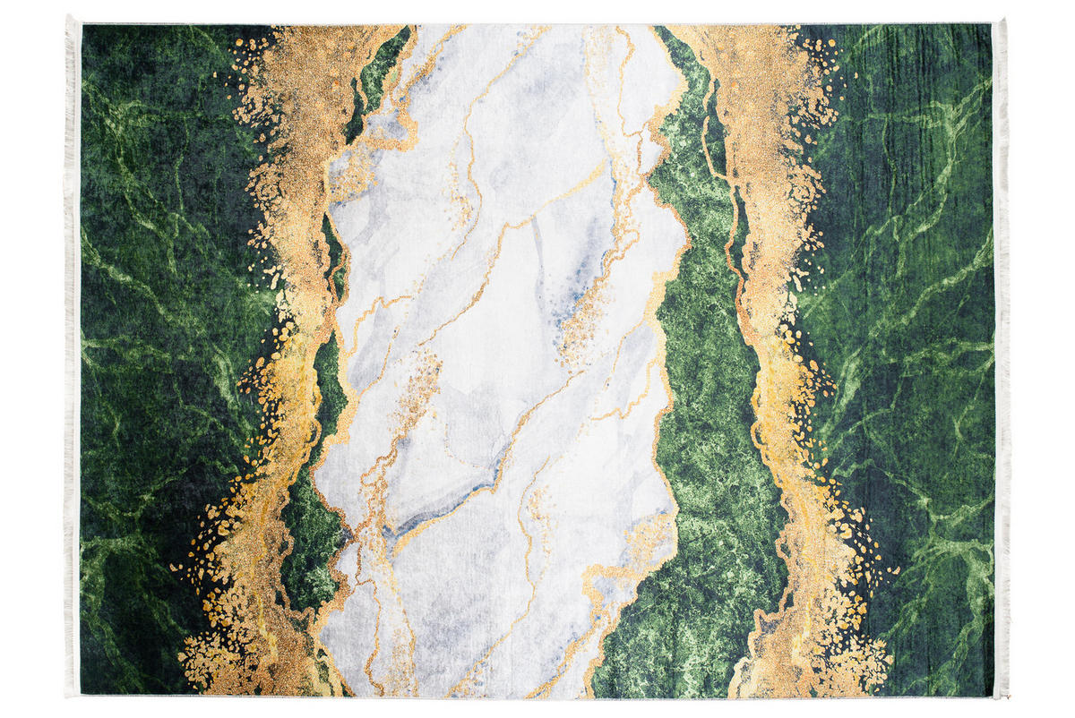 TEPPICH TOSCANA Grün 160/230 cm - Grün, Textil (160/230cm) - Tapiso