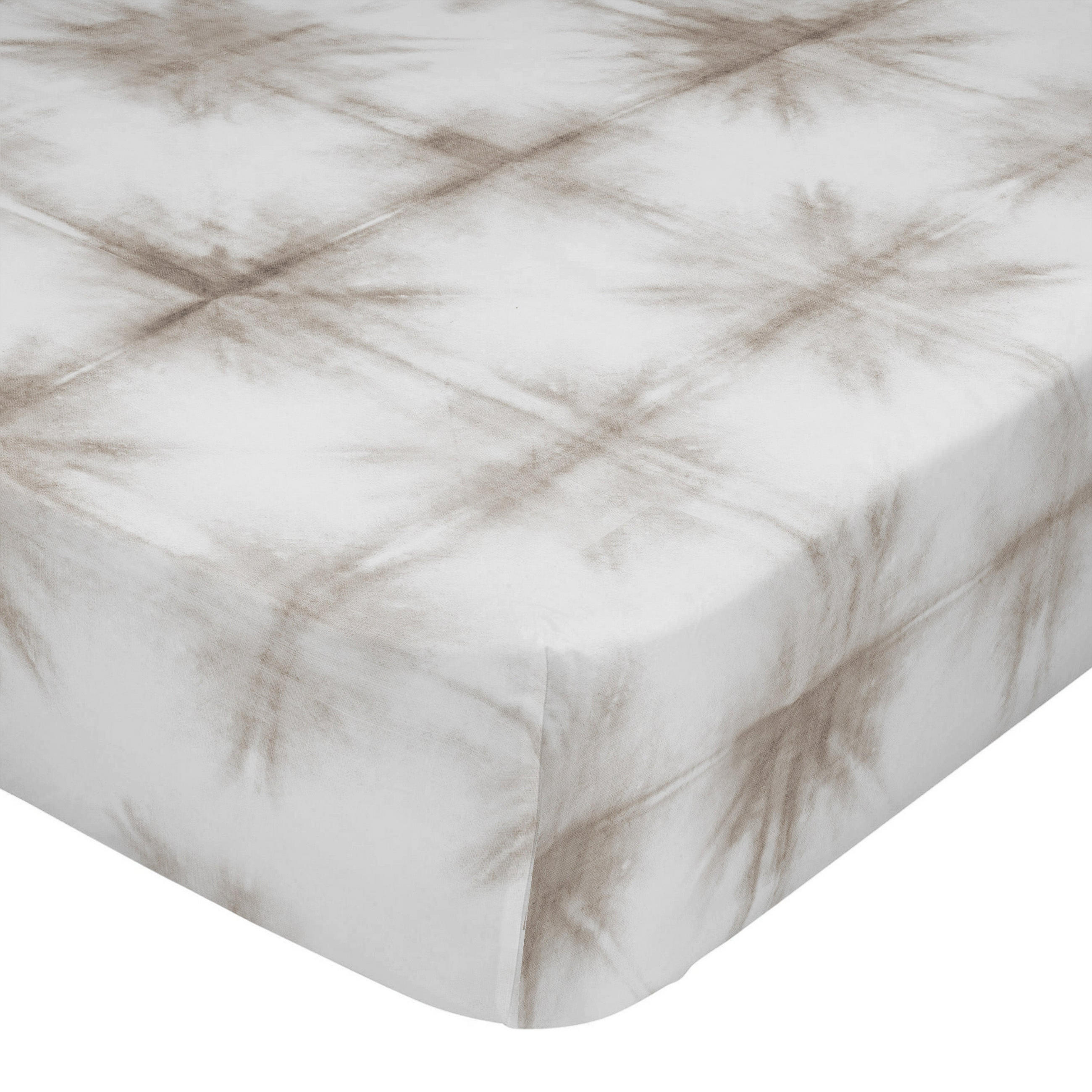 SPANNBETTTUCH tie dye 90x200x32 cm mehrfarbig - Multicolor, Textil (90/200cm) - Happy Friday