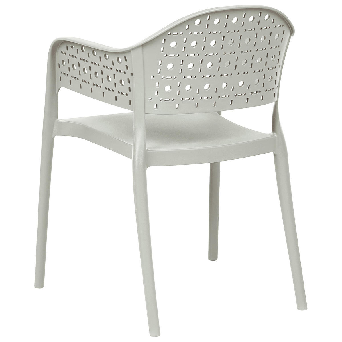 STUHL 4er-Set Hellgrün Narino - Hellgrün, Kunststoff (55/78/50cm) - Beliani