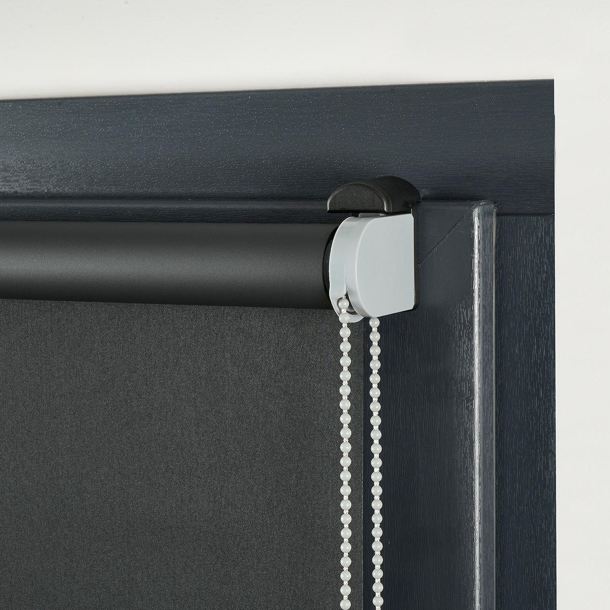 VERDUNKELUNGSROLLO Moon Easyfix Schwarz 45x180 - Schwarz, Kunststoff (45/180/1cm) - STORESDECO