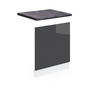 FRONTBLENDE R-Line Anthrazit Hochglanz 60 cm, AP Anthrazit - Anthrazit/Weiß, Holzwerkstoff (60/57.2/1.6cm) - Vicco