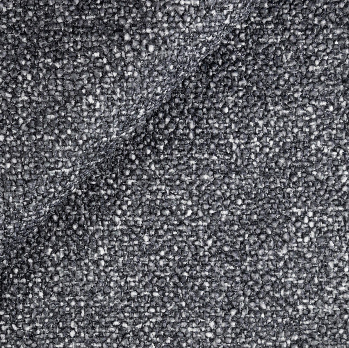 BOXSPRINGBETT LolyT 180x0 cm Bonell H3 cm Gris Foncé - Dunkelgrau, Textil - KS Home Concept