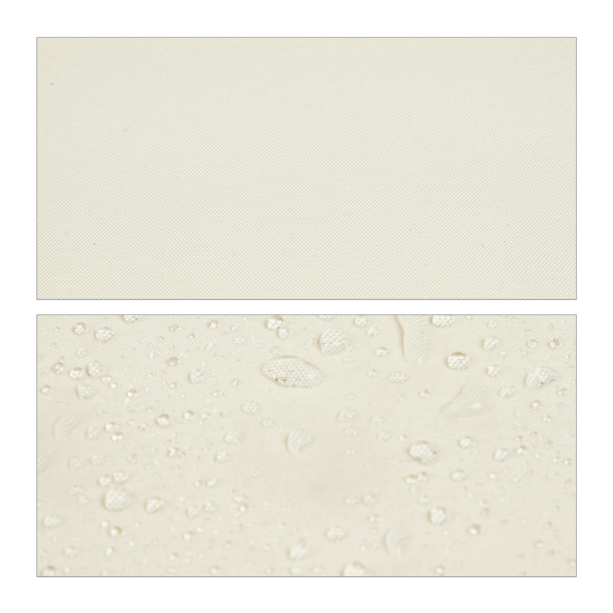 SENKRECHTMARKISE - Beige, Textil/Metall (160/250/10cm) - Relaxdays