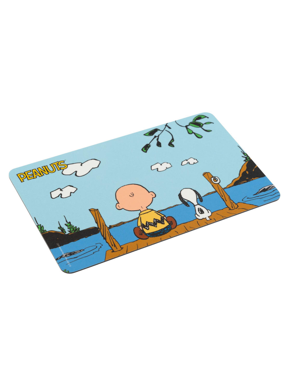 BRETTCHEN The Peanuts Snoopy See Charlie Brown Blau 14,5 x 23,5 cm - Blau, Kunststoff (14.5/23.5cm) - United Labels