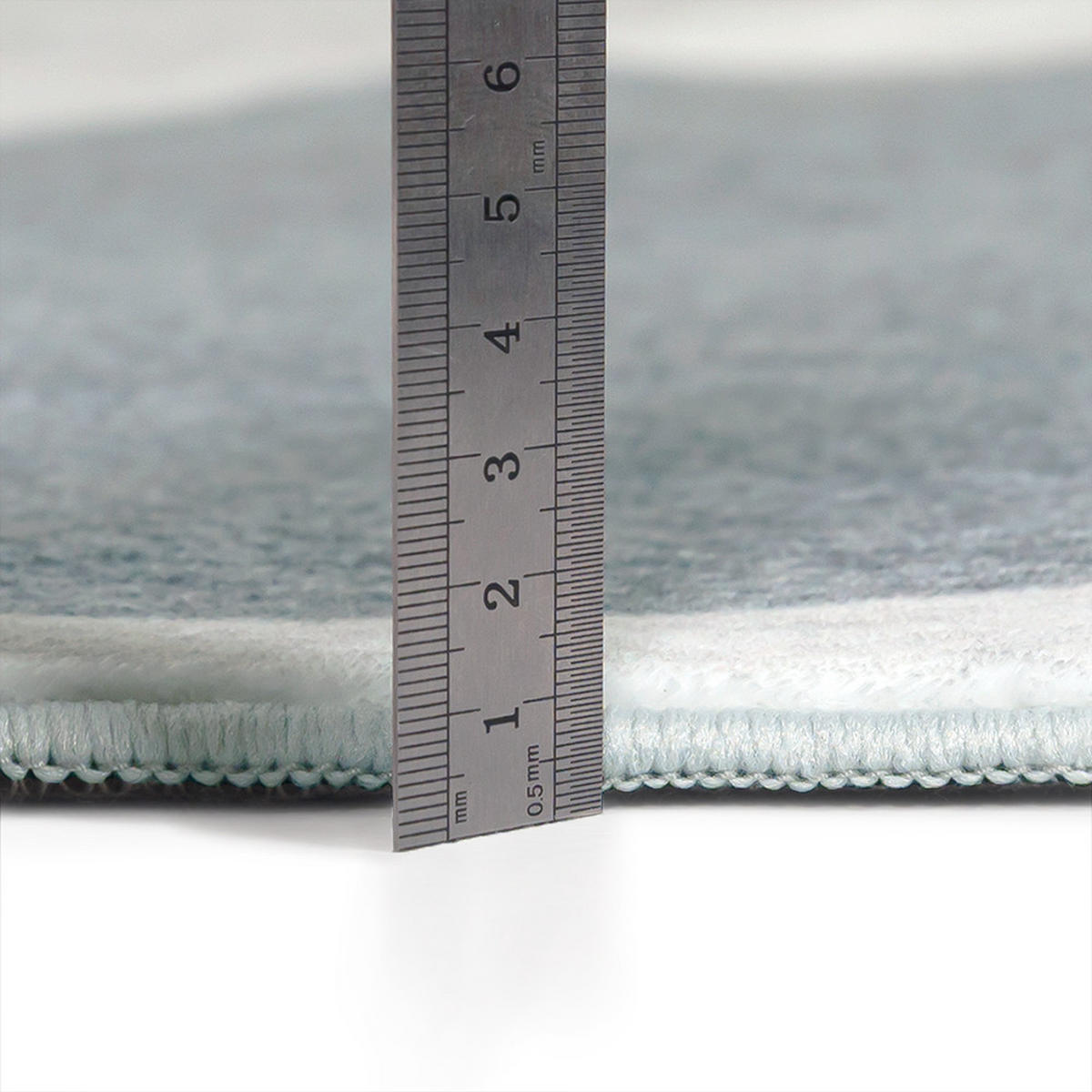 TEPPICH Mirano Firo Mazovia Unregelmäßige Form 120x160cm Grau Geometrisch Kurzflor - Grau, Textil (120/160cm) - Mazovia