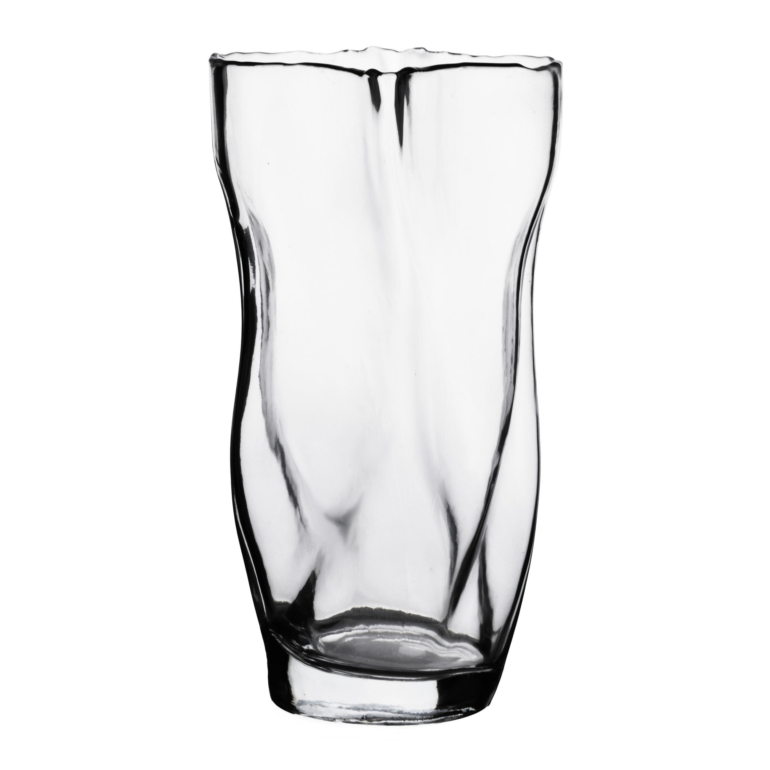 VASE Serenite Transparent 15x13xh28 cm Glas - Transparent, Glas (28cm) - Mondex