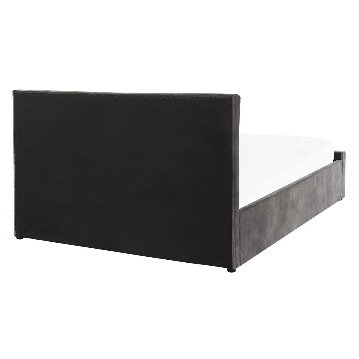 POLSTERBETT 140/200cm Grau Amiens - Grau, Textil (140/200cm) - Beliani