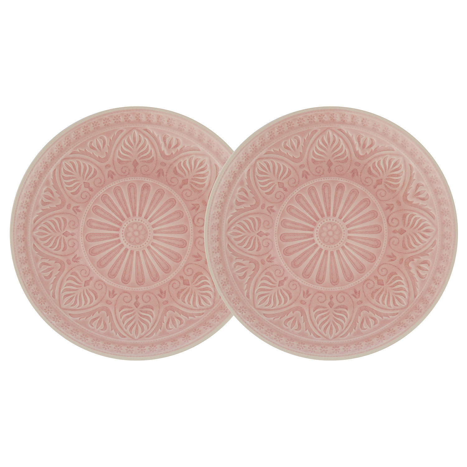 ESSTELLER (2er Set) Sumatra - Pink, Keramik (31/31/3cm) - Butlers
