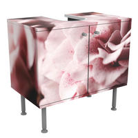 WASCHBECKENUNTERSCHRANK Shabby Rosa Rose Pastell 60/55/35 cm - Rosa, Holzwerkstoff (60/55/35cm) - Bilderwelten