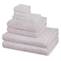 FROTTIERSET Premium 8-teilig - Hellgrau, Textil (50/100cm) - Ross