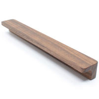 MÖBELGRIFF BA 750mm, Griffleiste Nussbaum massiv, Küchengriff Holz - Naturfarben, Holz (2.5/2/77.2cm)