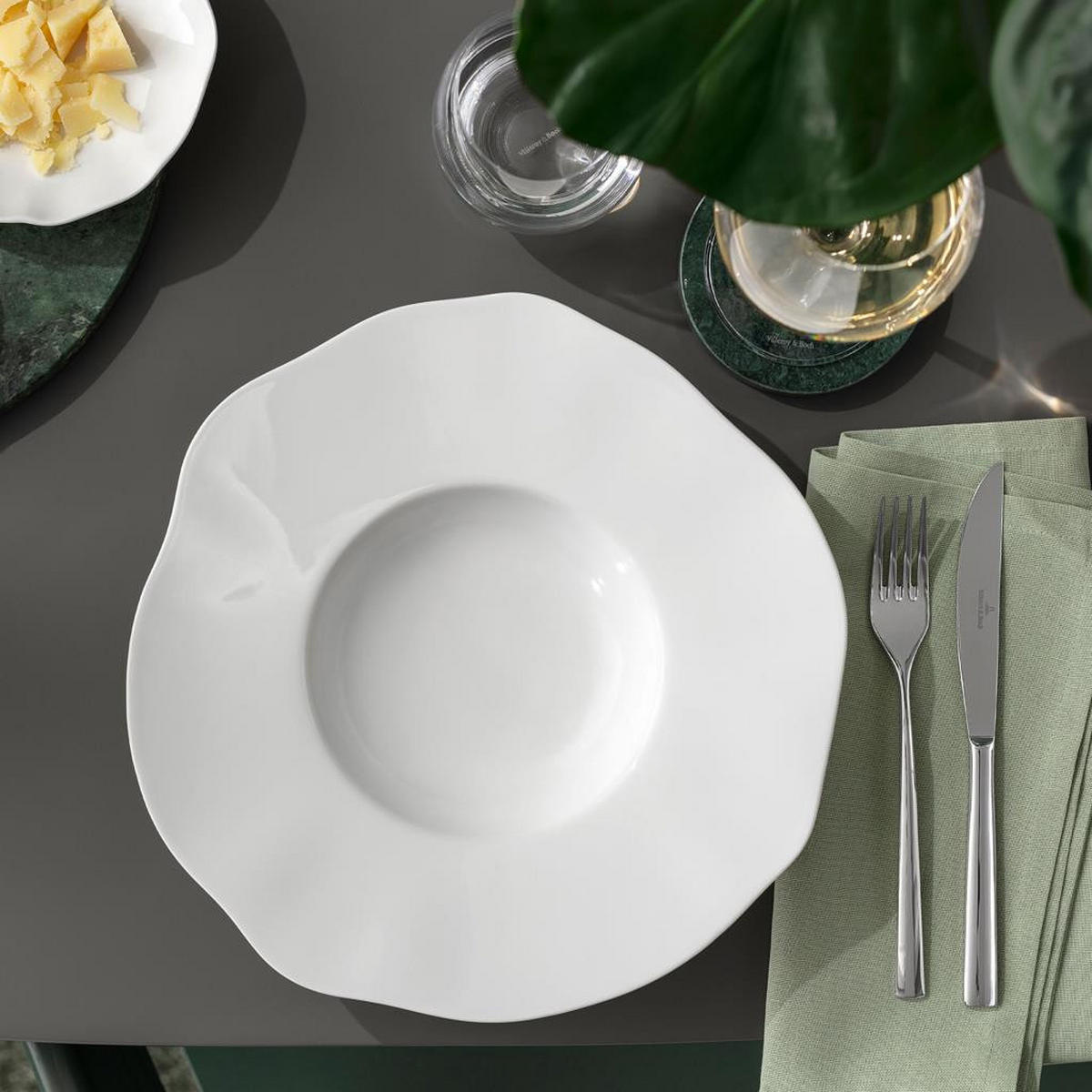 PASTATELLER Pura weiß ø 28,8 cm 4er Set - Weiß, Keramik (28.8cm) - Villeroy & Boch