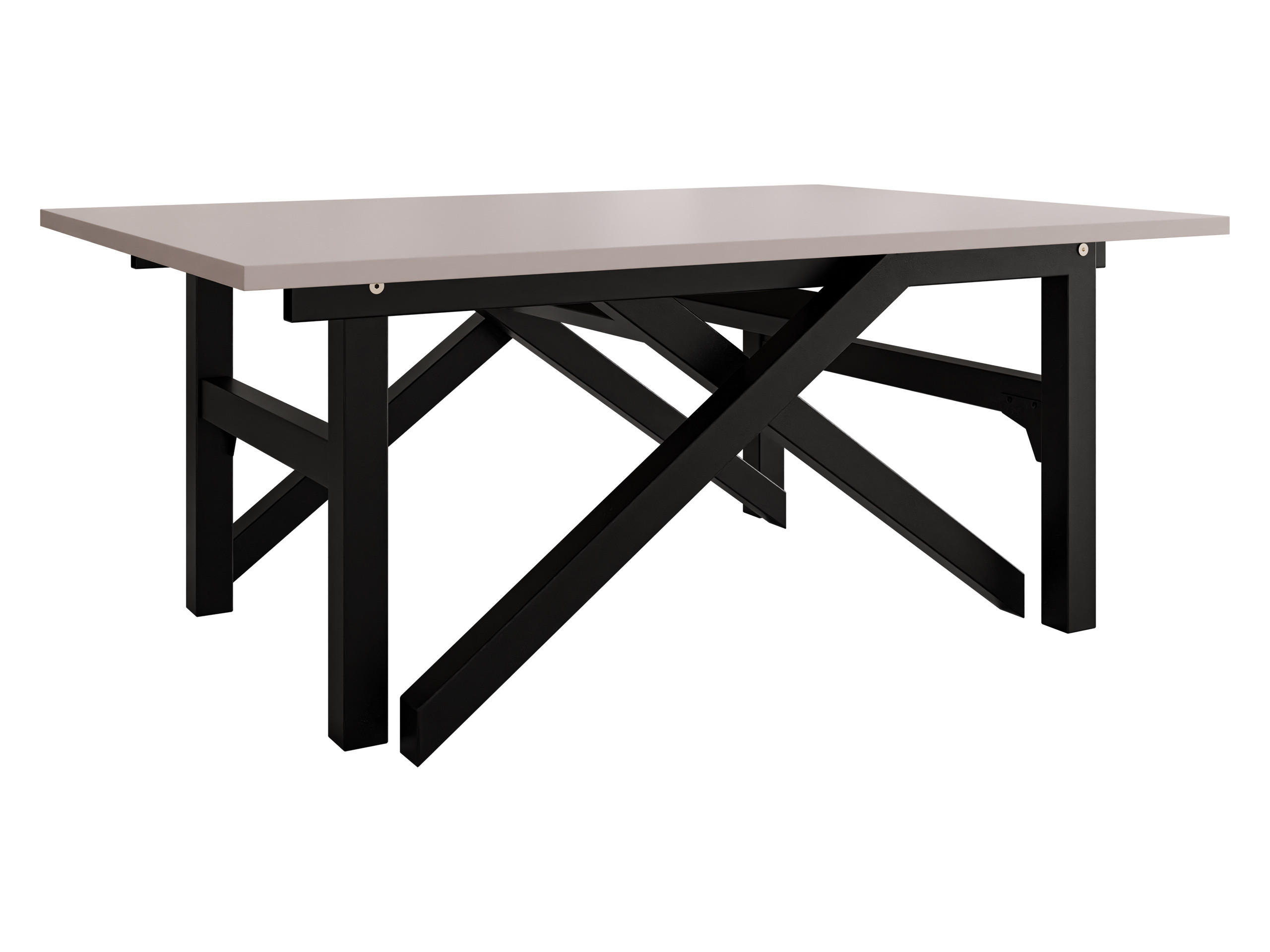 Mirjan24 2-In-1 Schwarz, Kaschmir 100x45x70 cm