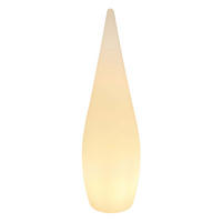 LED AUSSENLEUCHTE VASCON Weiß - Weiß, Kunststoff (24/24/80cm) - Globo Lighting