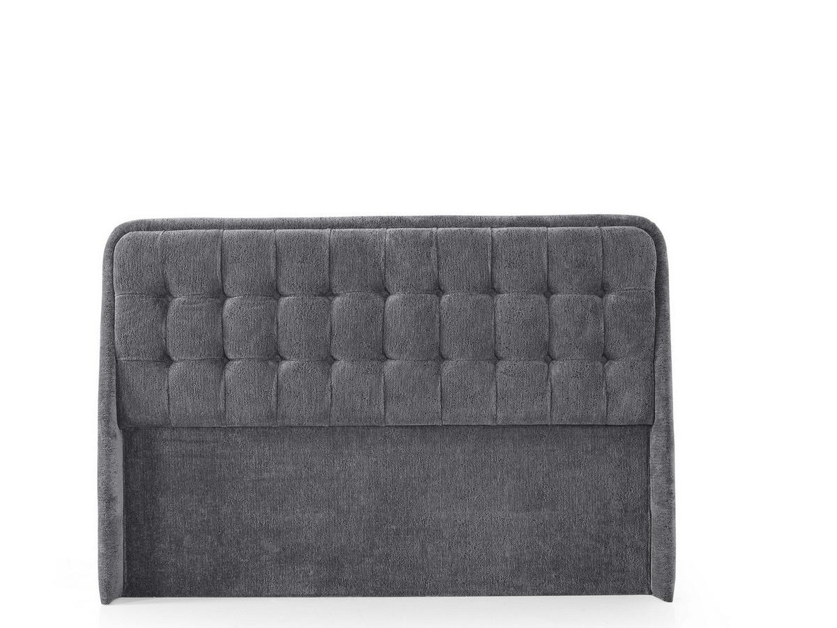POLSTERBETTSET Black Zone 160x200 Anthrazit - Anthrazit, Textil/Metall (160/200cm) - Villa Möbel