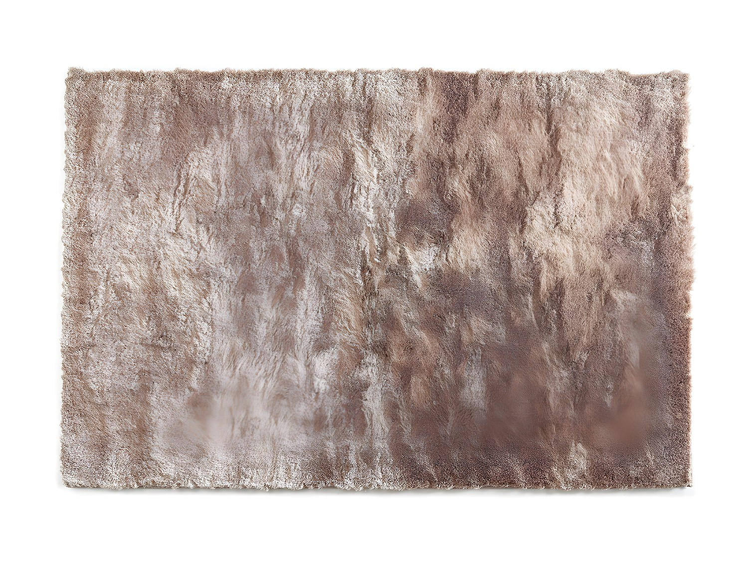 WOHNZIMMERTEPPICH - 200 cm x 140 cm - Stoff - Taupe - DOLCE - Taupe, Textil (200/140cm) - Vente-Unique