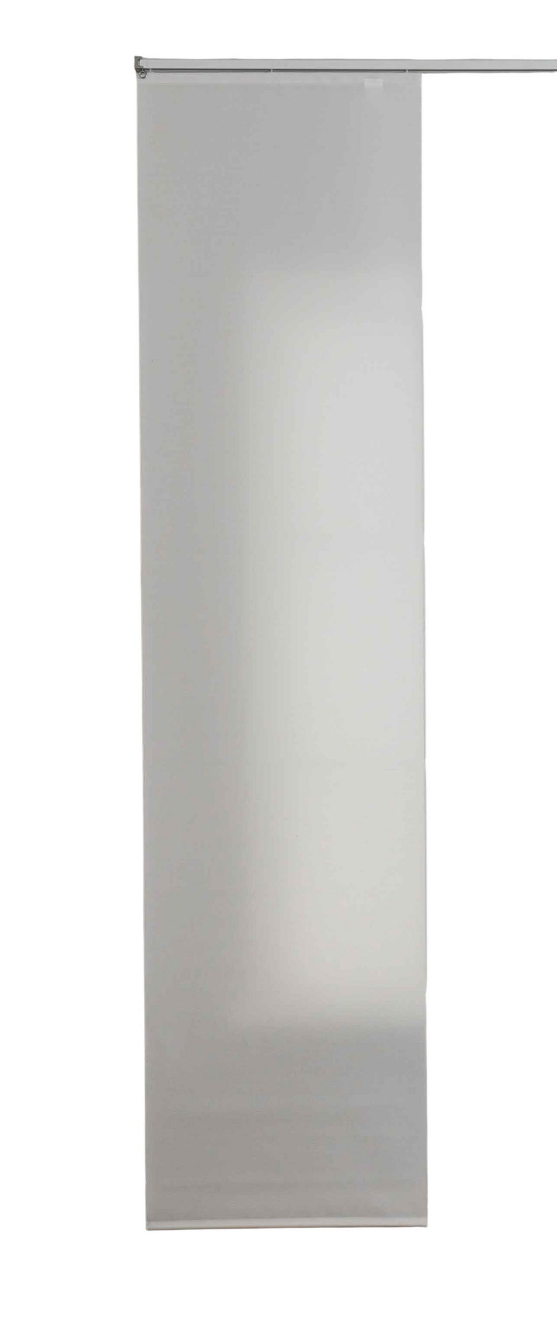 Gardinenbox Schiebegardine Creme 60x245 cm